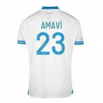 Günstige Fußballtrikots Olympique Marseille Amavi 23 Heimtrikot 2023-24 Kurzarm